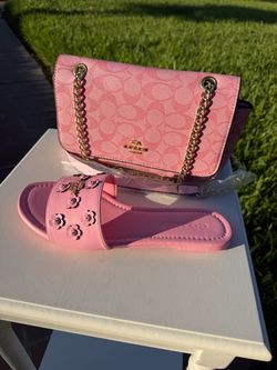 Bundle sandals & bag