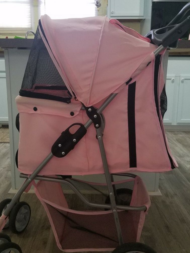 Dog Stroller, Pink