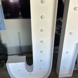 4 Foot Light Up Letters 