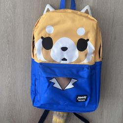 Sanrio x Aggretsuko loungefly bag pack