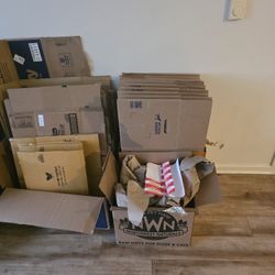 Moving Boxes And Packing Paper