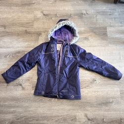 Girl’s Fleece Lined Jacket Size 10/12