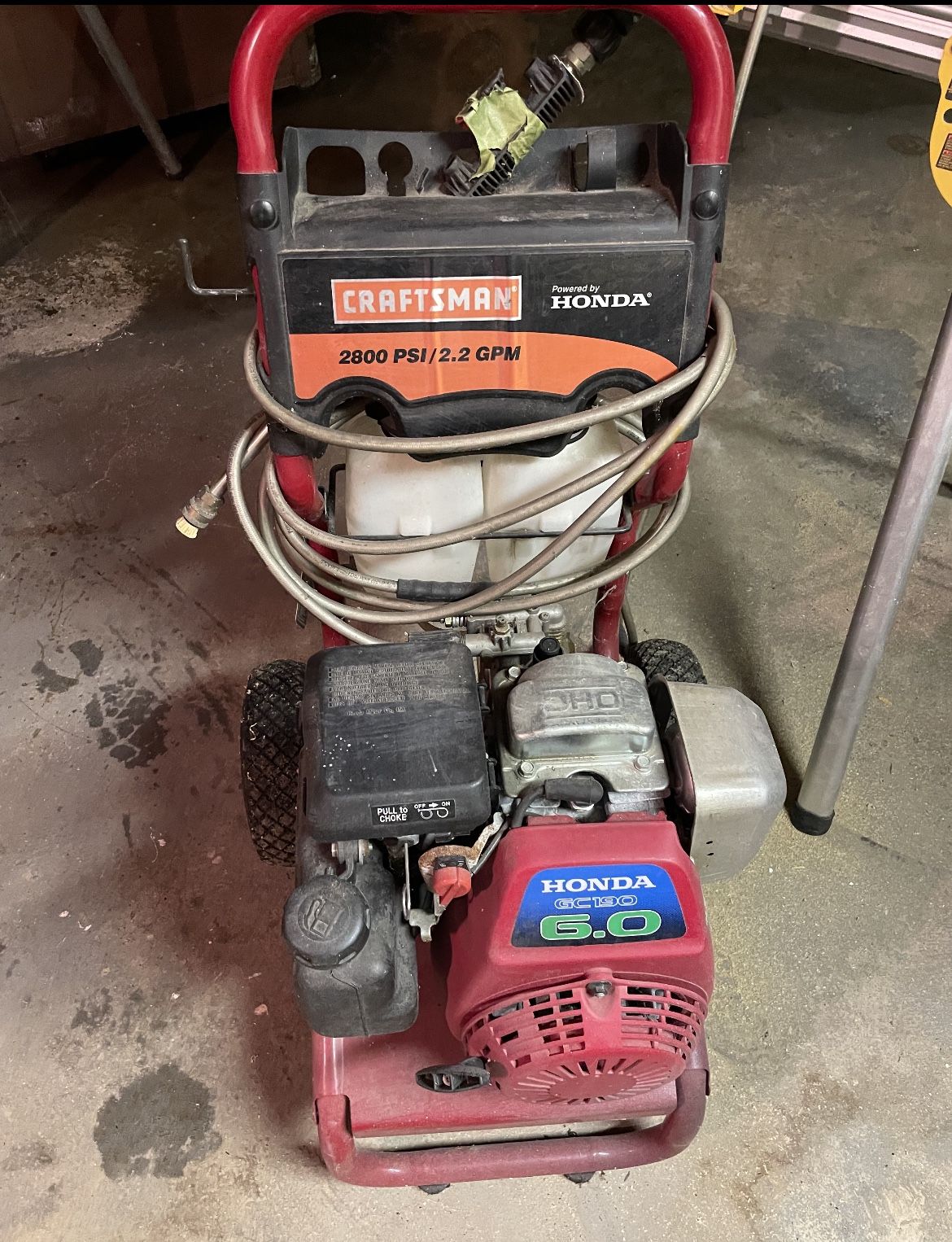 Craftsman Fully Functional Pressure Washer. 2800PSI/ 2.2 GPM for Sale ...