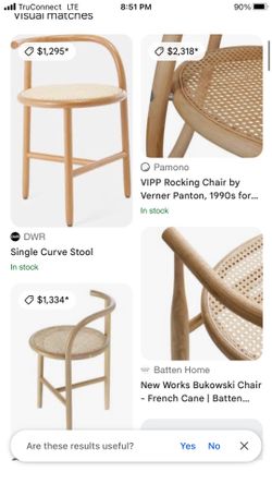 Curved stools