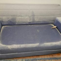 Free blue loveseat