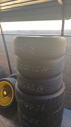 265-65-18 MICHELIN USED TIRES