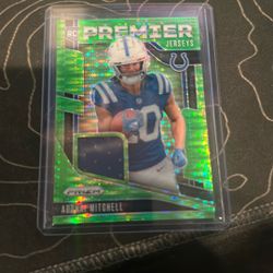 Green Adonai Mitchell Rookie memorabilia