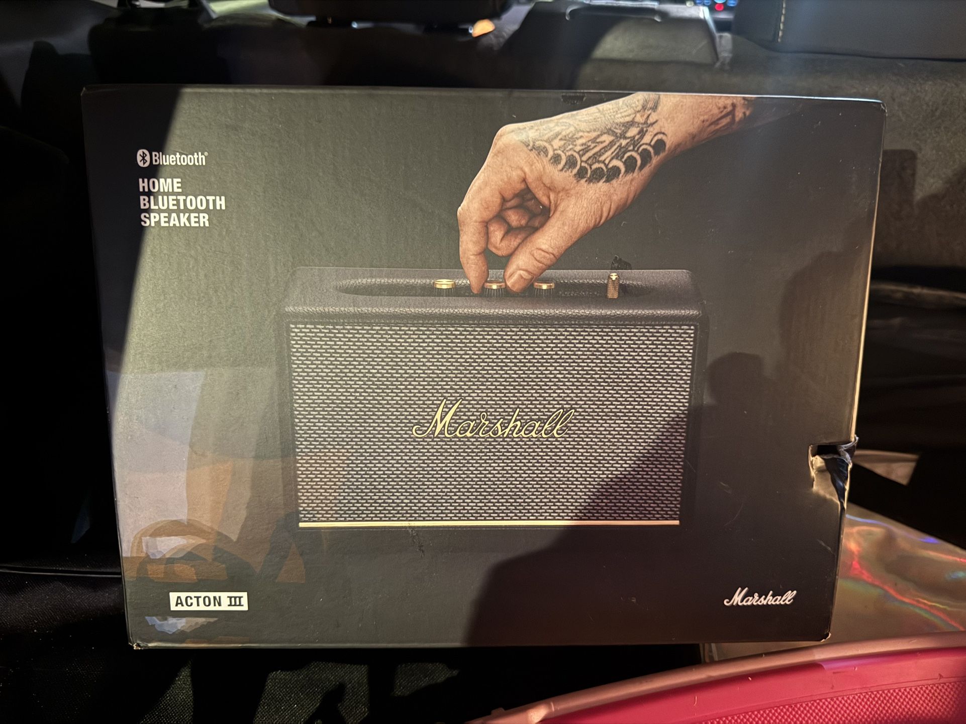Marshall Acton III Bluetooth Speaker (Black)