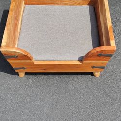 Dog Bed Solid Wood