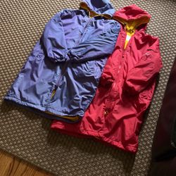 Swim Parka (Purple & Yellow)