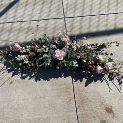 Pink Floral Spray