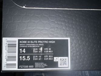 KOBE IX ELITE PROTRO HIGH