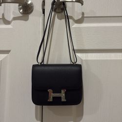 High Quality Leather Noir Bag