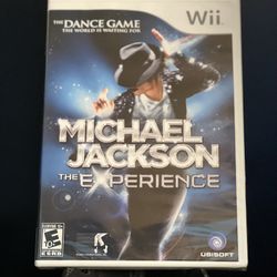 Michael jackson wii game for sale outlet