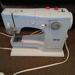 Vintage Elna Sewing Machine made in Switzerland 