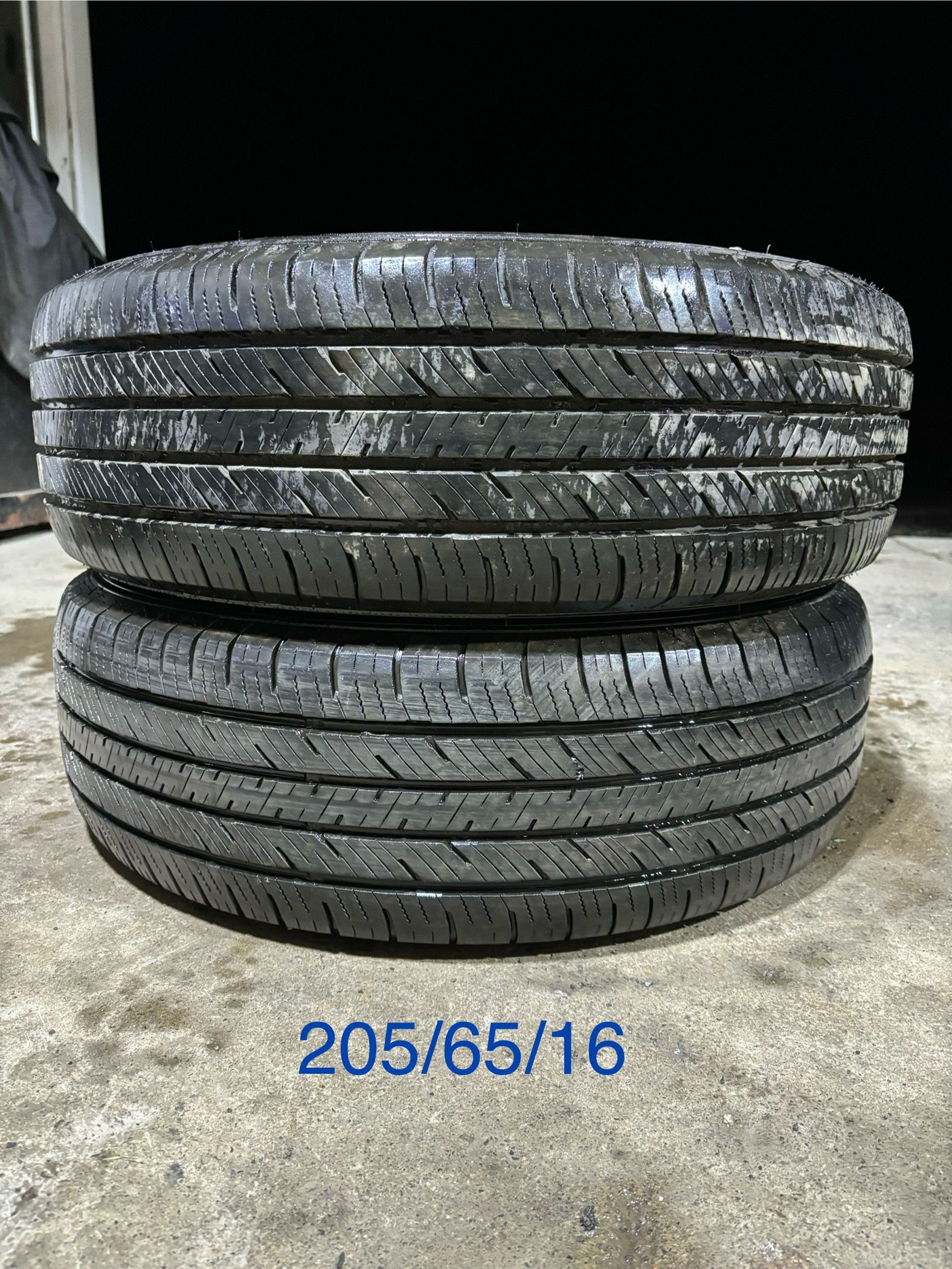 Two - 205/65/16 Falken Sincera SN250 A/S Tires