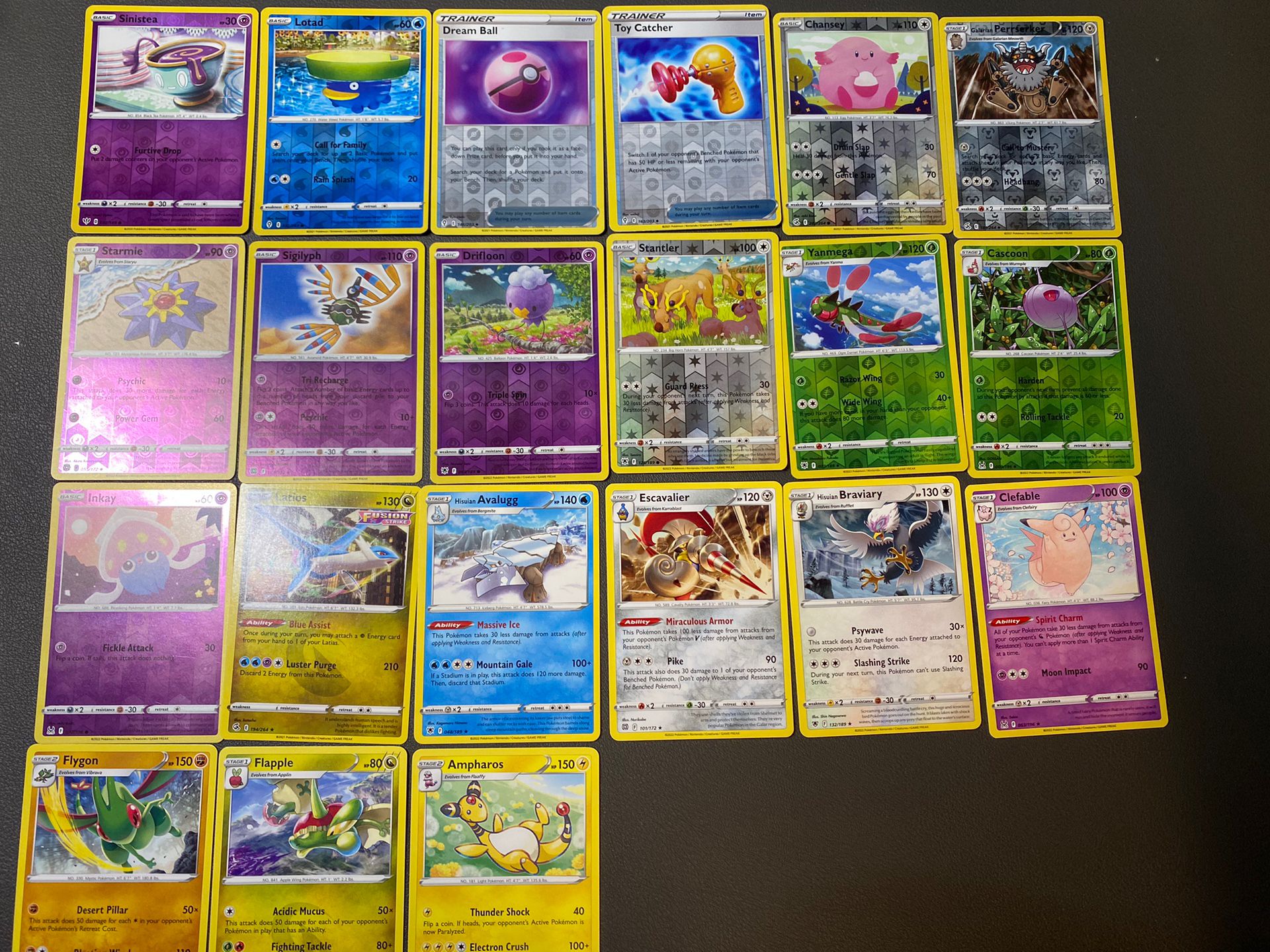 Pokmon Card 41 Card Lot Including Shauna Leafeon Secret Rare Flying  Pikachu V - thefunkyskunk.ie