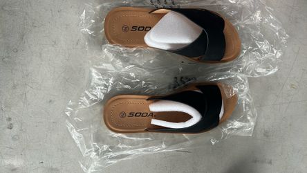 Soda  sandals, black
