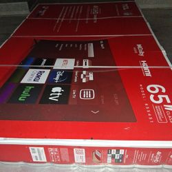 65 Inch TCL Flat Screen Smart Tv