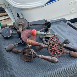 Antique Hand Drills 