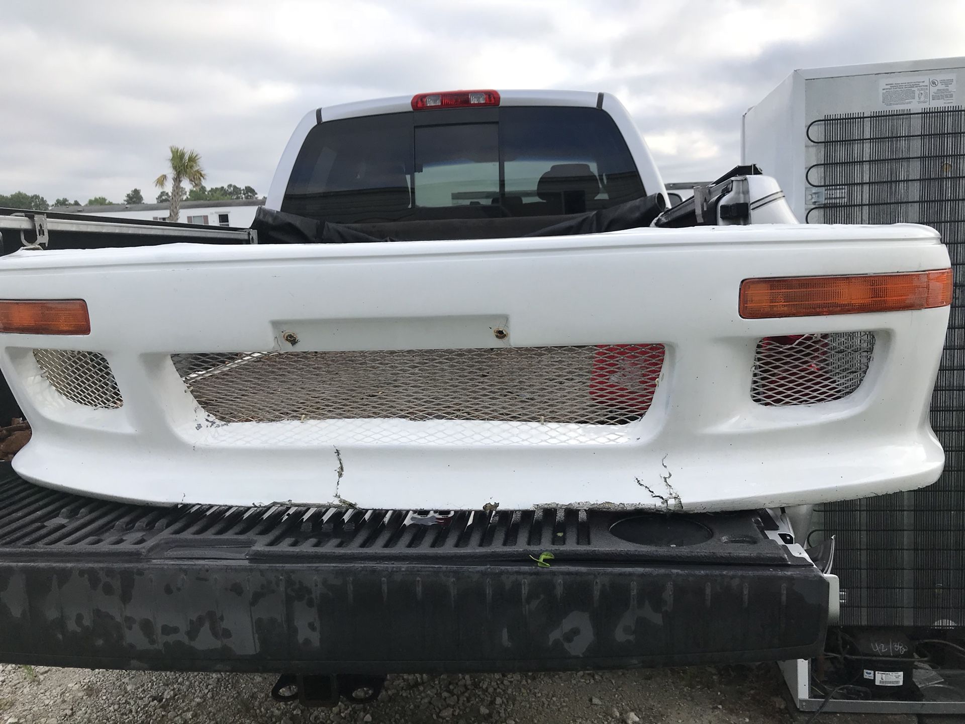 Custom front spoiler