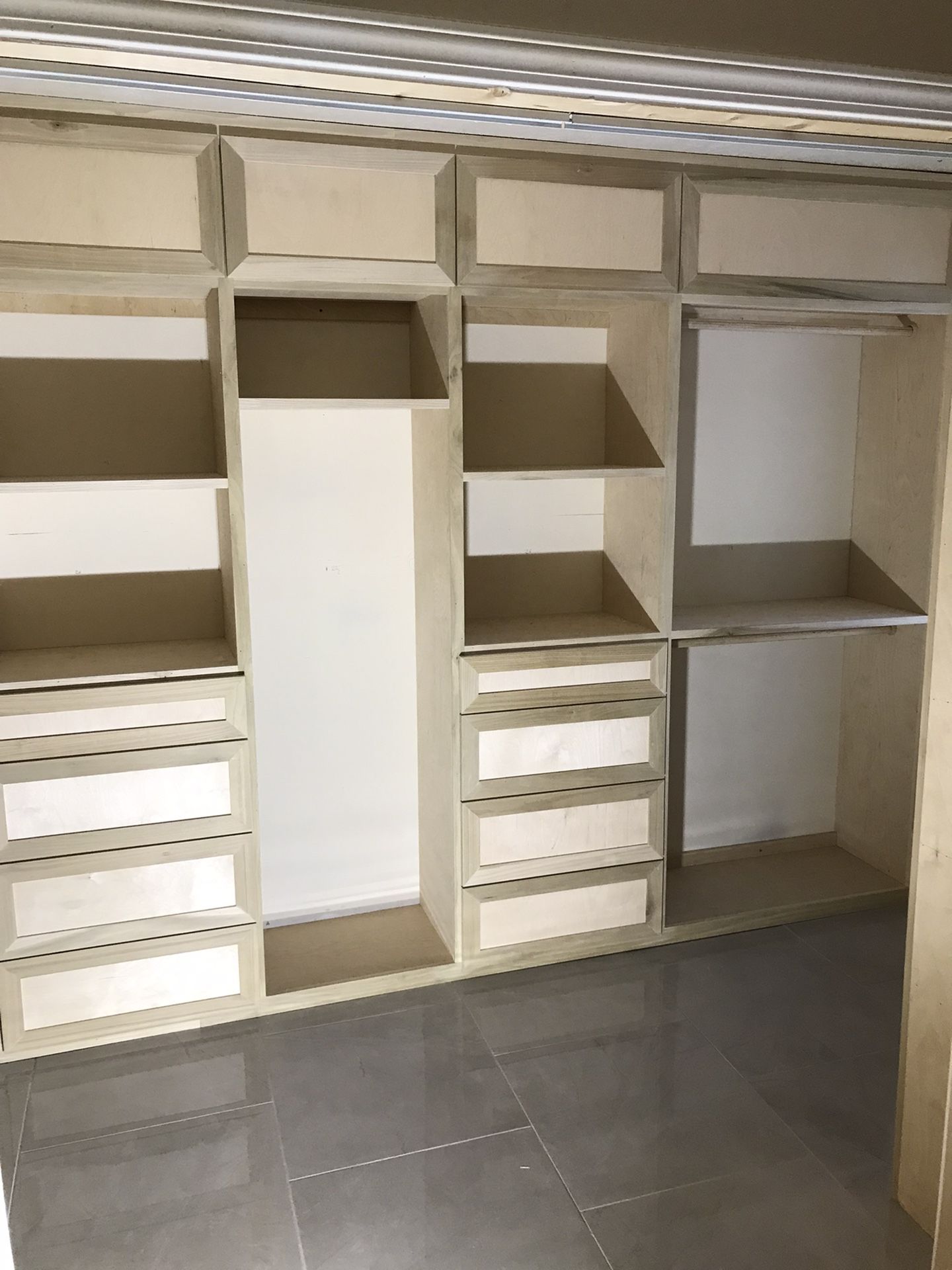 Closet  & Shelves & Pantry’s 