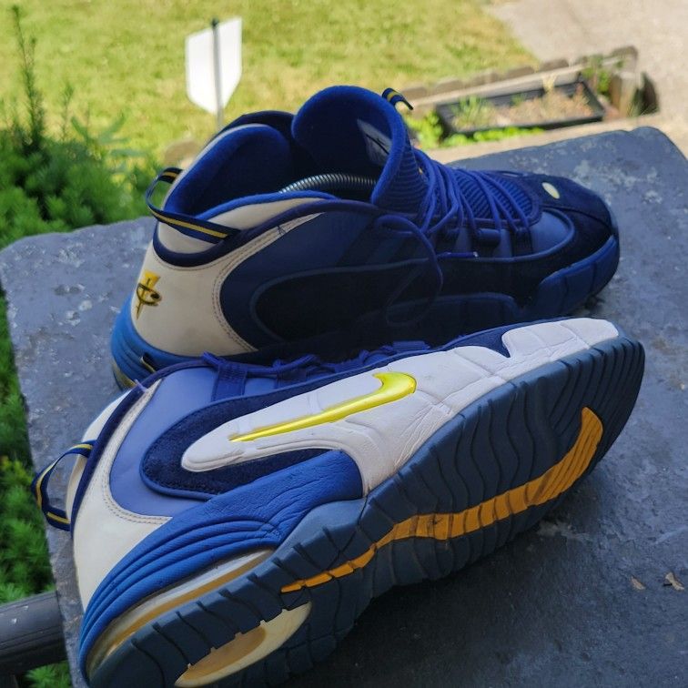 Nike air max penny 1 deals warriors