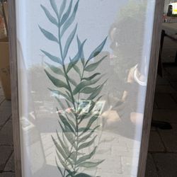 Decorative leaf style painting 