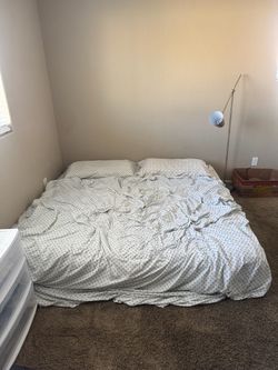 King sized mattress and accessories