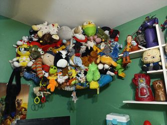 Kids Stuffed Animal Net WITH All Stuffed Animals