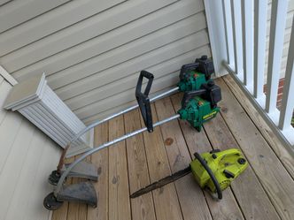 (2) Weed Eaters and (1) Saw **Working Condition Unknown*