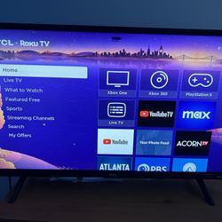 TCL Roku TV 35”