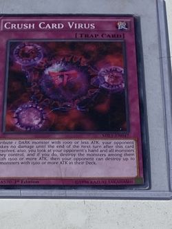 Rare crush card virus