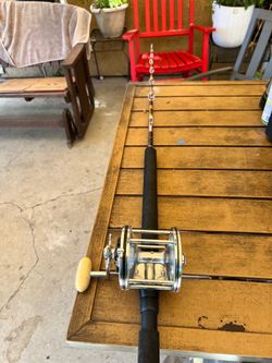 Penn Senator 6/0 trolling fishing reel and Sabre Stroker Rod