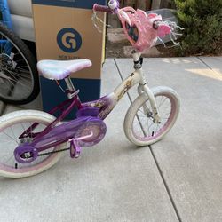 14 Inch  Priness Girl Bike Training Wheels 
