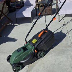 Costway Electric Corded Lawn Mower Green