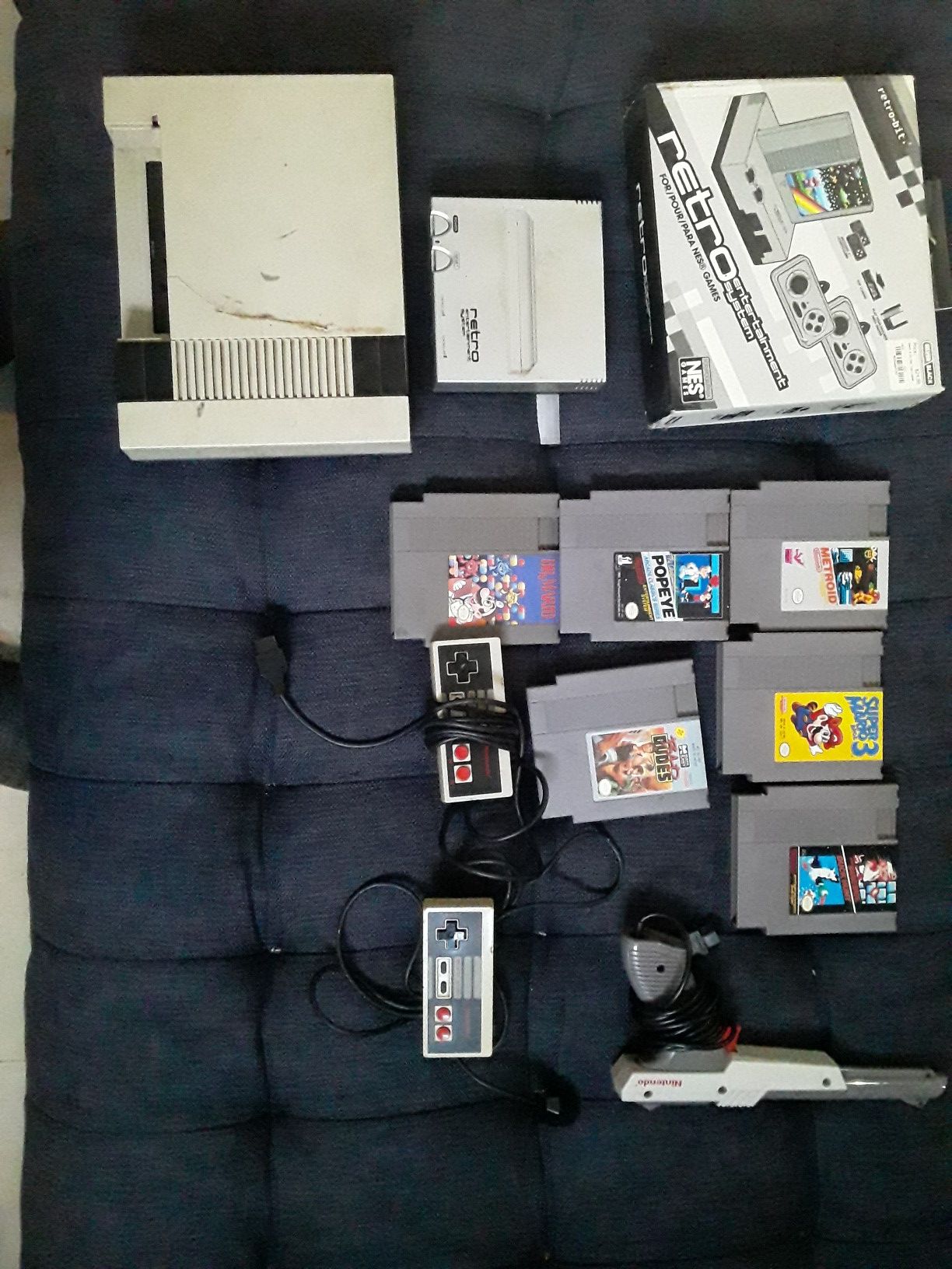 Nes Collection 6 games 2 consoles