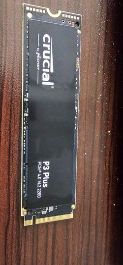 Crucial P3 Plus 2TB M.2 2280 PCIe Gen4 NVMe SSD