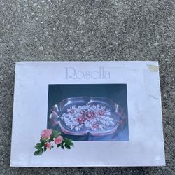 Rosella Pink Glass Tray