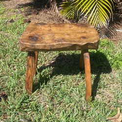 Wood Stool