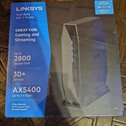 Linksys Dual Band Wifi 6 Router
