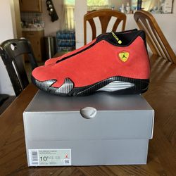 Jordan 14 Retro Ferrari (2025) Size 10.5