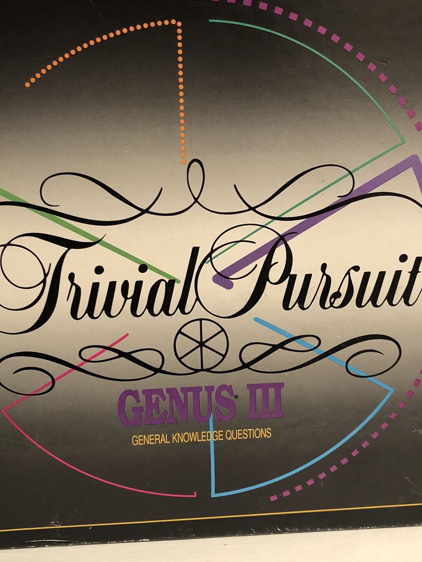 Trivial Pursuit Genus III 3 Edition Master Board Game General Knowledge Trivia