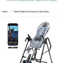 Teeter FitSpine X2 Inversion Table 
