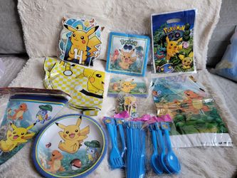 Pokémon party supplies