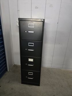 Narrow Metal File Cabinet With Key $80 Each