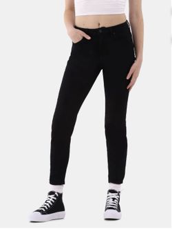 women High Rise black Skinny Jeans, 28.5” Inseam, size 10  (AF)