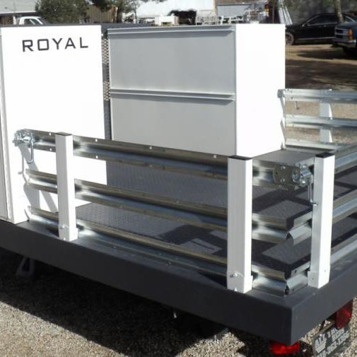 ## SAVE -50% ## The "ROYAL CUSTOM" 9'L X 8'W DUALLY CONTRACTOR BODY. auto parts accessories