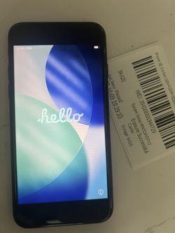 iPhone SE 3 64GB Midnight. unlocked to any US carrier , will first be activated to any US carrier then locked to that carrier. Like new. Battery life 