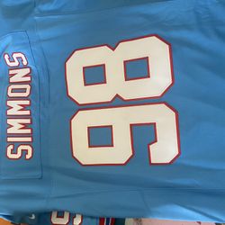 Jeffery Simmons - Titans Jersey  (Size: M, XL, XXL)